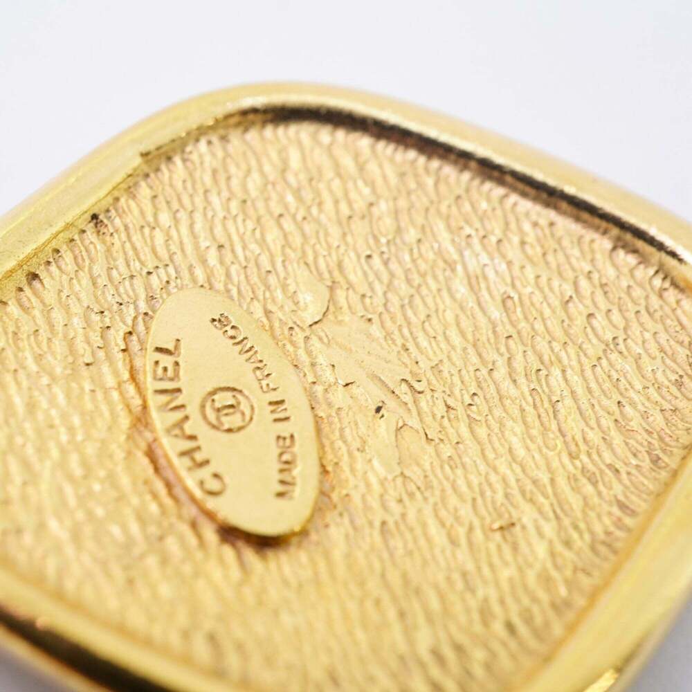 CHANEL Authentic Gold Diamond Logo Necklace - Picture 8 of 9